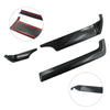 Part Cover Trim Practical 3pcs Carbon Fiber Cover Trim Dashboard For Hyundai IONIQ 5 2022+ Frame ABS High Quality