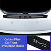 3D Carbon Fiber Car Sticker Auto Door Sill Side DIY Paste Protector Strip For BYD F3 E6 Yuan Plus Atto F0 G3 I3 Ea1 Song Max