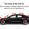 2024 New Performance Version Real Carbon Fiber Spoiler For Tesla Model 3 Highland Rear Carbon Trunk Wing 2023 + Auto Accessories