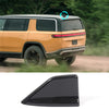 For Rivian R1T R1S ABS Charcoal Fiber Shark Fin Antenna Cover Auto accessories