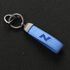 Fashion Suede Keychain 4s Shop Exquisite Gift Keyring Buckle For Hyundai models