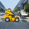 USA Mini Skid Steer Loader With Bucket Compact 26HP Mini Skid Steer Wheeled Loader Attachment EPA Petrol Engine On Sale