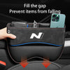 NEW Universal Suede Car Seat Gap Filler Organizer Box Console Side Pocket For Hyundai Tucson Elantra Sonata Kona i20 i30 N Nline