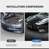 For Model Y Car Front Rear Bumper Lip Chin Diffuser Body Kit Spoiler Deflector For Tesla Model 3 2017-2023 Exterior Accessories