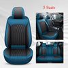 5D Car Seat Covers for HYUNDAI Tucson Santa FE I30 I40 Veloster Genesis Venue Terracan Ioniq Accent Car Accessories Auto Goods