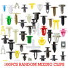 100pcs Car Accessories Mixed Auto Fastener Clip Push Retainer for Renault Kwid Gadget For Car Ioniq 5 Peugeot 307 Sw Passat