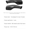 1 Pair YZ Carbon Fiber Steering Wheel Whift Protection Cover For Tesla Model 3 Y ABS Car Column Shift Knob Cover Decor For Tesla