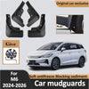 Automobile MudFlaps For BYD M6 2024 2025 2026 Fender Mud Flaps Splash Guards Front Rear Wheel Mudguards Exterior Car Accessories