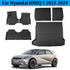 Nueva alfombra de piso 3D para Hyundai Ioniq 5 2022 2023 2024 Liner de piso personalizado Mat de maleta