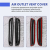 Car Carbon Fiber Front a Pillar Air Condition Vent Outlet Cover Trim for Hyundai Aini Krypton 5 IONIQ 2022+