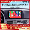 Android 14 For Hyundai SONATA NF 2004 2005 2006 2007 2008 Carplay Car Radio Multimedia Player GPS Navigation BT DSP NO 2DIN DVD