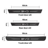 Car Door Sill Carbon Fiber Sticker Threshold Side Anti Scratch Waterproof For BYD M6 G5 T3 F0 S6 S7 E5 E6 L3 tang yuanatto3 song