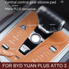 For BYD YUAN Plus ATTO 3 2023 Car Central Control Gear Button Silicone Sticker Car Button Protective Pad Decorative Accessories