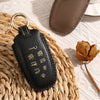 Leather Car Key Case Fob Cover for Hyundai Santa Fe Tucson NEXO NX4 Atos Solaris Prime Ioniq Grandeur GN7 Kona Ioniq 5 6 2021