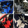 Car Seat Covers For Hyundai i30 Creta Tucson ix35 Solaris Elantra Santa Fe Kona i40 Getz Palisade Polyester Car Cushion Seats