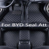 Car Special Floor Mat for BYD Seal Atto 4 2022 2023 2024 Foot TPE Liner Storage Pad Custom Waterproof Cover Space Rug Accessorie