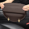 Leather Car Seat Crevice Storage Box For Hyundai Tucson NX4 2021 2022 2023 2024 Phone Card Holder Organizer Pocket Accessories