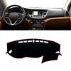 For Hyundai Tucson 2015 2016 2017 2018 2019 2020 Car Dashboard Cover Avoid Light Pad Instrument Panel Mat Carpets Accessories