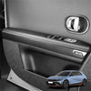 4pcs/set Car Inner Door Panel Trim Stripe Seat Memory Button Cover For Hyundai IONIQ 5 N 2025 Left Hand Drive