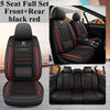 Front+Rear Car Seat Cover Set for Hyundai Sonata Genesis G80 G90 Grandeur HB20 Ix20 I20 I10 Matrix Rohens Tucson 2019 Veracruz