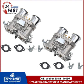 High Quality 2*40IDF Performance Carburetor for VW Beetle/Bus Porsche 356/912 Ford 351W SBC Jaguar XK V8 Hot Rods & Race Engines