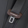 2pcs Car Seat Belt Buckle Cover Leather Protector Anti-collision Case For Hybrid Synergy Toyota Camry Rav4 Crown Hyundai Honda