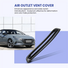 Car Carbon Fiber Front a Pillar Air Condition Vent Outlet Cover Trim for Hyundai Aini Krypton 5 IONIQ 2022+