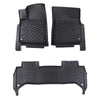 Para Rivian R1T 2022-2023 TPE Negro Carretero delantero Roda Mats de piso alfombras Accesorios para automóviles sin deslizamiento