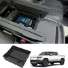 For 2022 Rivian R1T R1S Update Center Console Organizer Tray Accessories Interior Accessory Armrest ABS Material Storage Box