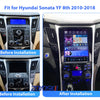 For Hyundai Sonata YF 8 Android 2010-2018 Tesla Screen Car GPS Navigation stereo Headunit Auto Radio Player Carplay All in One