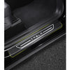 Para Tesla Model 3 Y S X Door Interior Anti-Kick Protective Films & Door Sills Anti-scuff Pedal Sticker-Fibra de carbono Películas de fibra de carbono