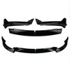 3 Pcs Front Bumper Lip V Style Splitter Spoiler for Tesla Model Y 2020-2024 Model 3 2017-2023