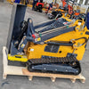 USA Hot Mini Skid Steer Loader With Bucket Compact 26HP Mini Skid Steer Track Loader Attachment EPA Petrol Engine On Sale