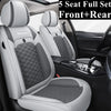 Front+Rear Full Set Car Seat Covers for Hyundai Solaris Tucson Accent Avante Azero Creta Elantra I30 I40 Ioniq Ix35 Kona Santafe