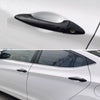 For Hyundai i30 2012 2013 2014 2015 2016 Chrome Carbon Fiber Car Door Handle Cover Trim Set Stickers Styling Accessories