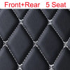 Custom Car Floor Mats for Hyundai SONATA 2004-2009 Years Artificial Leather 100% Fit Interior Details Car Accessories