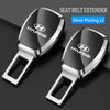 Thick Insert Socket Clip Safety Buckle Car Seat Belt Extender for Hyundai Cars