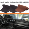 for Hyundai Santa Fe MX5 2024 2025 2026  Suede Leather Dashmat Dashboard Cover Dash Mat Car-styling Accessories