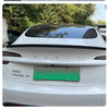 Para Tesla Model 3 2024 Highland Spoiler de Fibra de Carbono Real Alerón Trasero Original Accesorios Exteriores de Alto Rendimiento