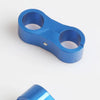 1PC Universal AN4 AN6 AN8 AN10 AN12 Billet Oil Fuel Water Hose Tube Seprator Divider Clamp aluminum line separator JR-SLJN01