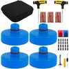 4Pcs Rubber Floor Lifting Jack Pad Axle Stand Adapter Pucks Tool Chassis For Tesla Model 3 S X Y Car Tire Repair Nail Screw Kit