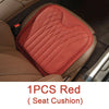 New Car Seat Cushion Leather Seat Pad Waist Support Cushion Pillow For Hyundai Santa Fe Elantra I30 Tucson I30 IX25 IX35 Sonata