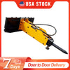 USA STOCK 680 Hydraulic Concrete Hammer Breaker Attachment for Skid Steer Loader