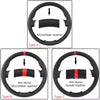 Suede Car Steering Wheel Cover For Mazda CX-30 CX30 2020 Mazda 3 Axela 2020 Custom Soft Leather Auto Accessories