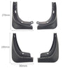 Mudflaps Mud Flaps Splash Guards Mudguards Front Rear Fender Protector for Tesla Model Y 2021 2022 2023 Model 3 Model3 2016-2023