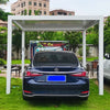 Outdoor Car Parking Lot Villa Aluminum Car Awning Public Electric Carport