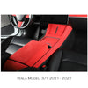 Kit de envoltura de consola central para Tesla Modelo Y y Modelo 3 2021-2023.10 Decoración de interiores Frabics de gamuza Modificación de subida de cara