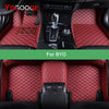 YOGOOGE Custom Car Floor Mats For BYD Atto 3 Dolphin Seal F0 F3 F6 E6 G3 G6 S6 Song Qin Auto Carpets Foot Coche Accessorie