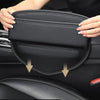 Leather Car Seat Crevice Storage Box For Hyundai Tucson NX4 2021 2022 2023 2024 Phone Card Holder Organizer Pocket Accessories