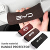 2pcs Car Inner Roof Handle Cover Car Door Armrest Pull Pad For BYD Tang F3 E6 Atto Yuan Plus Song Max F0 G3 I3 Ea1 Dmi 2din 2014